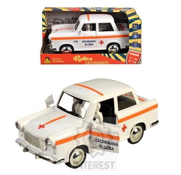 Retro Trabant Záchranářský.