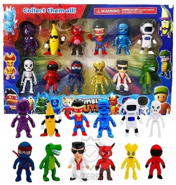 Stumble Guys Figurky - Super Sada 12 ks Figurek SG3.
