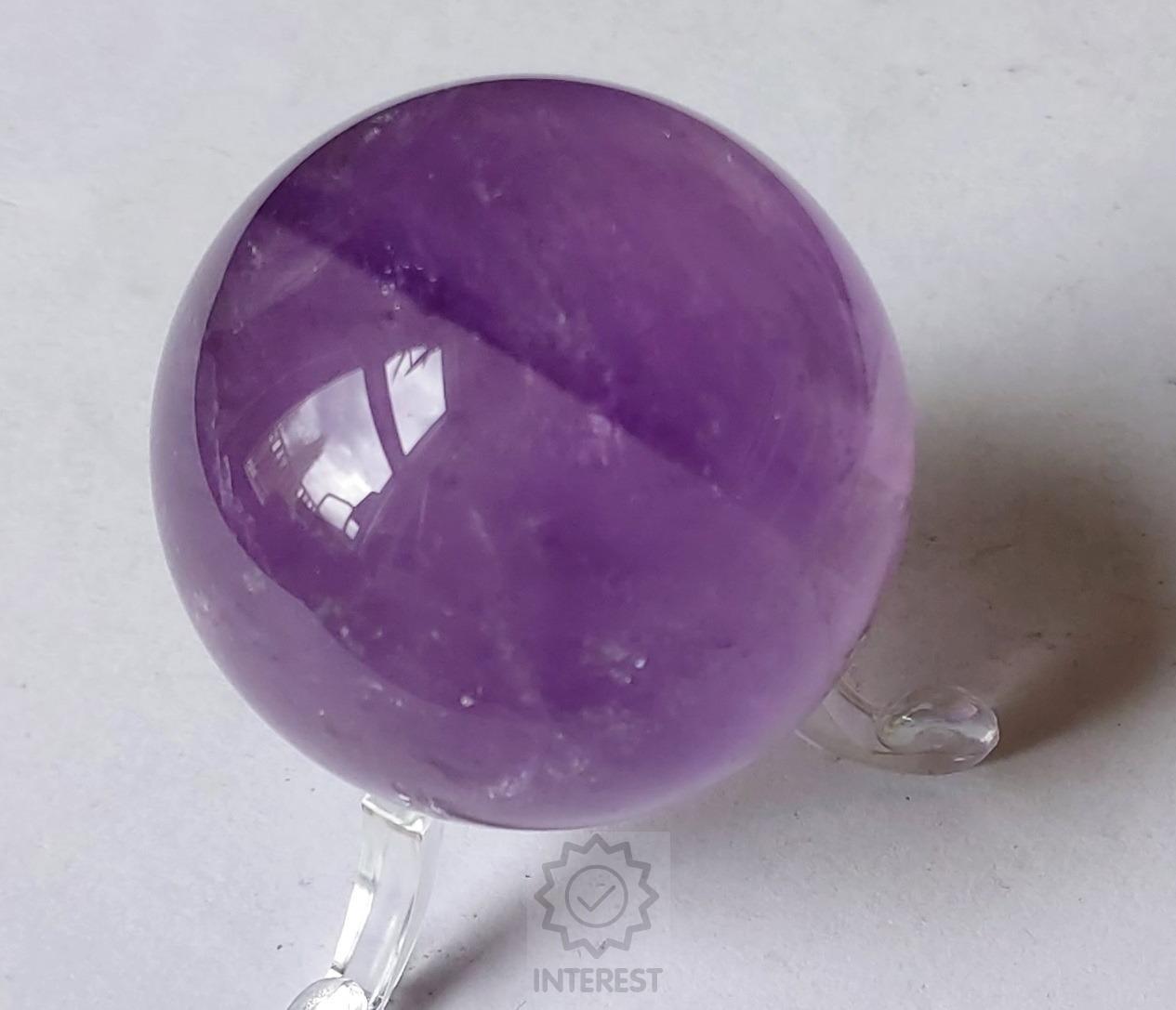 Ametystová koule AAA kvalita 125,74gr - (č.66)