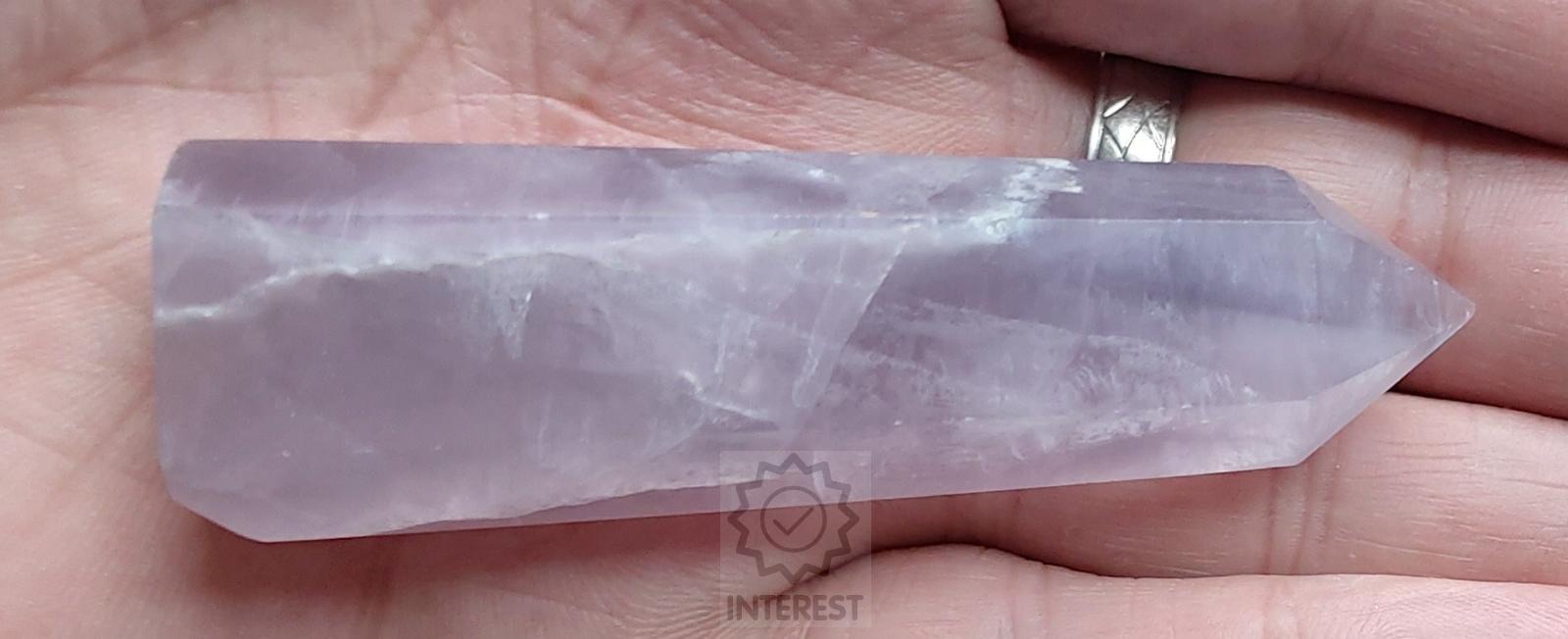 Fluorit broušená špice 75,62gr.