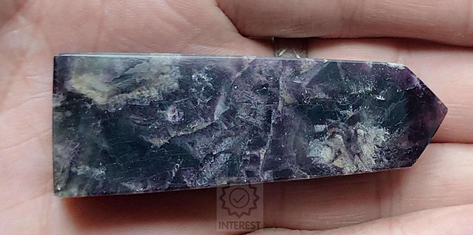 Fluorit broušená špice 57,27gr.
