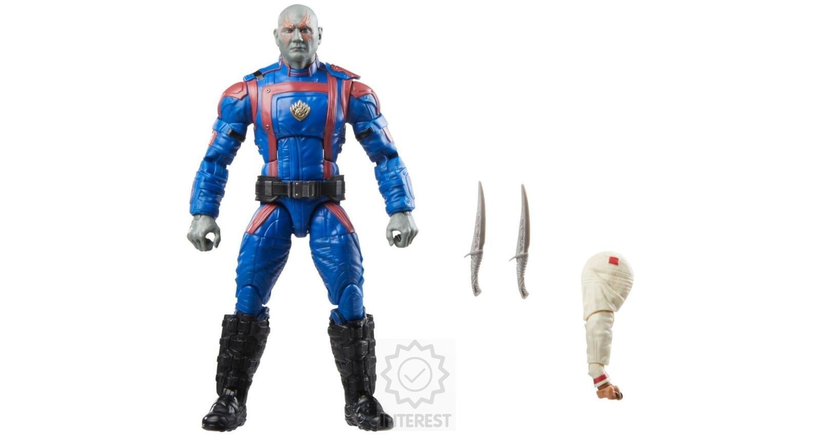 Akční figurka Strážci Galaxie Drax Marvel.