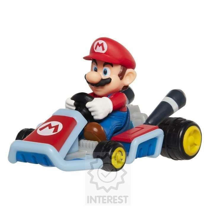 Super Mario miniautíčka s figurkou - (K119124)