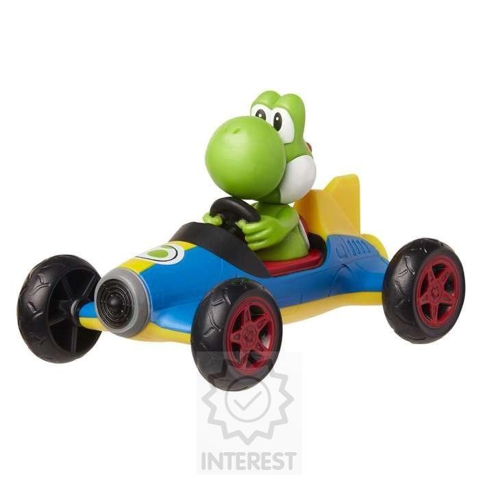 Super Mario miniautíčka s figurkou Yoshi - (K119124)