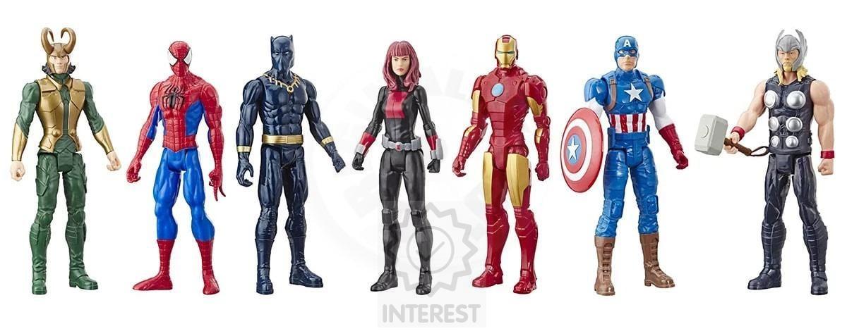Hasbro Marvel Avengers Titan Hero Collection 7 Figurek 30cm.