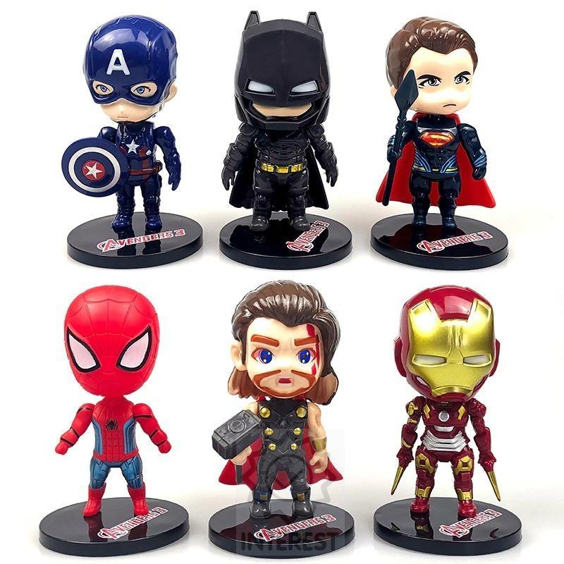 Avengers - Sada 6 ks figurek 10cm - (K134523)