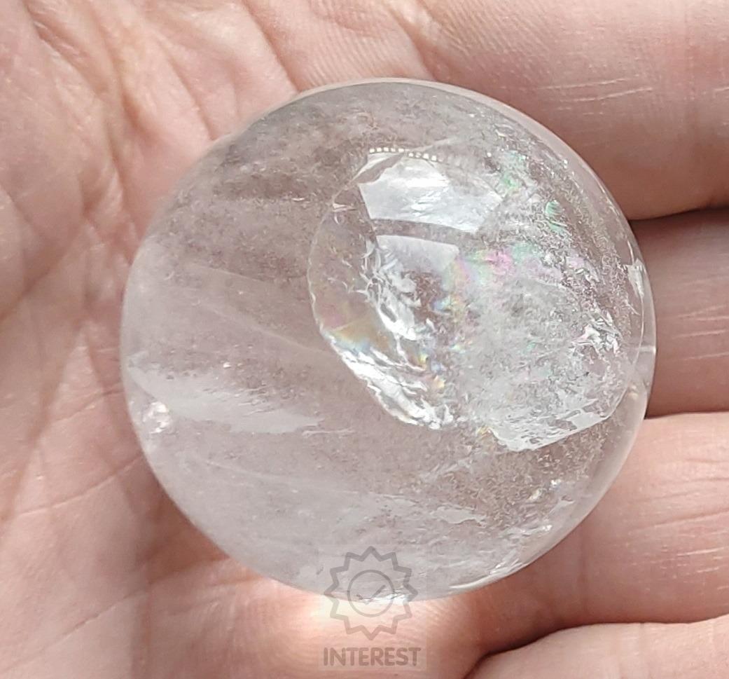 Křišťálová koule AAA 40mm. Brazílie - (č.14)
