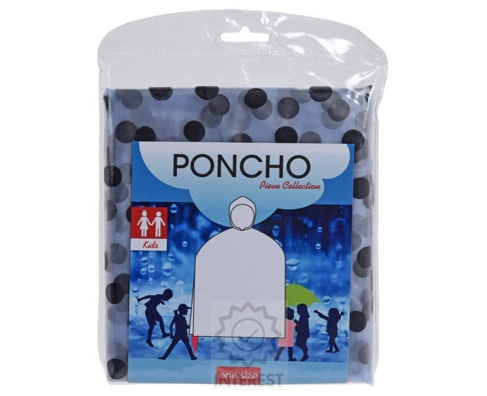 DĚTSKÉ NEPROMOKAVÉ PONČO, MIX