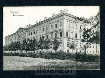 Pohlednice - Budapešť Ludoviceum.