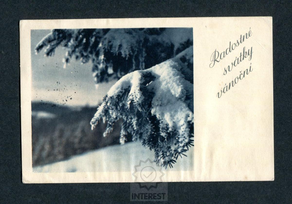 Pohlednice - Veselé vánoce..