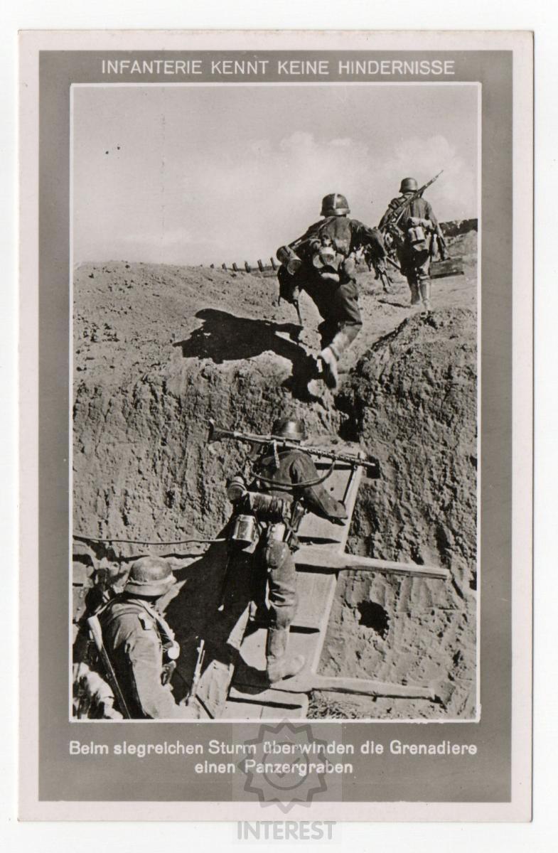 Pohlednice - německý Wehrmacht. (č.8)