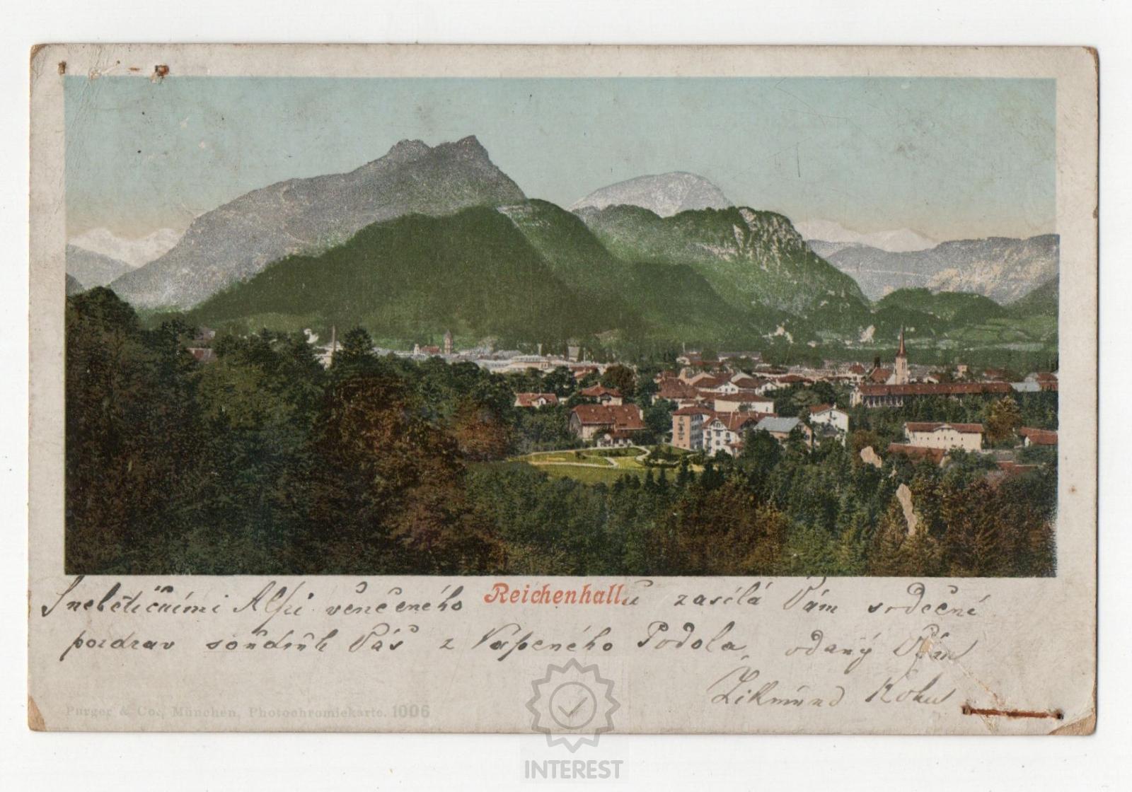 Pohlednice - Německo. (č.8).