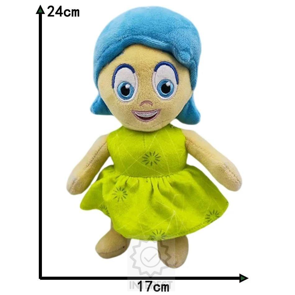 Plyšová hračka RADOST z pohádky V Hlavě 24cm.