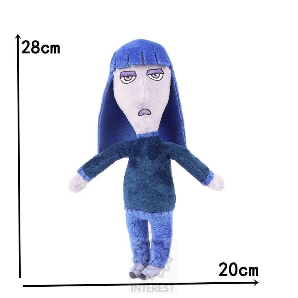 Plyšová hračka NUDA z pohádky V Hlavě 28cm.