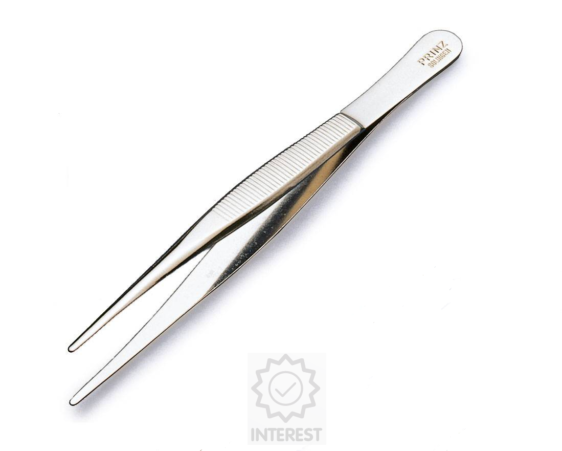 Luxusní tenká pinzeta na známky PRINZ (15 cm)