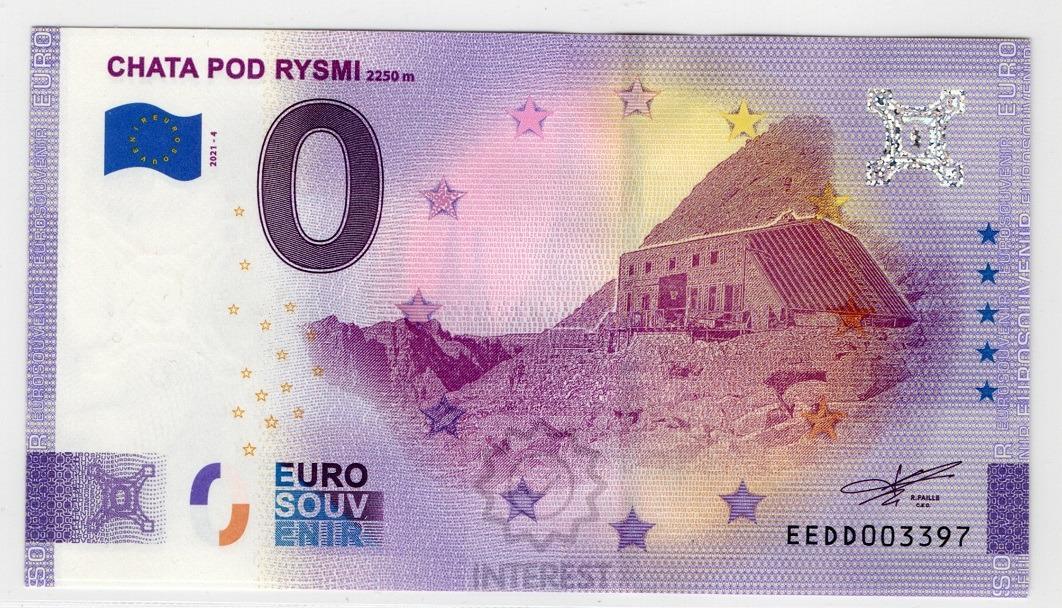 Eurobankovka - Kostel Čereňany