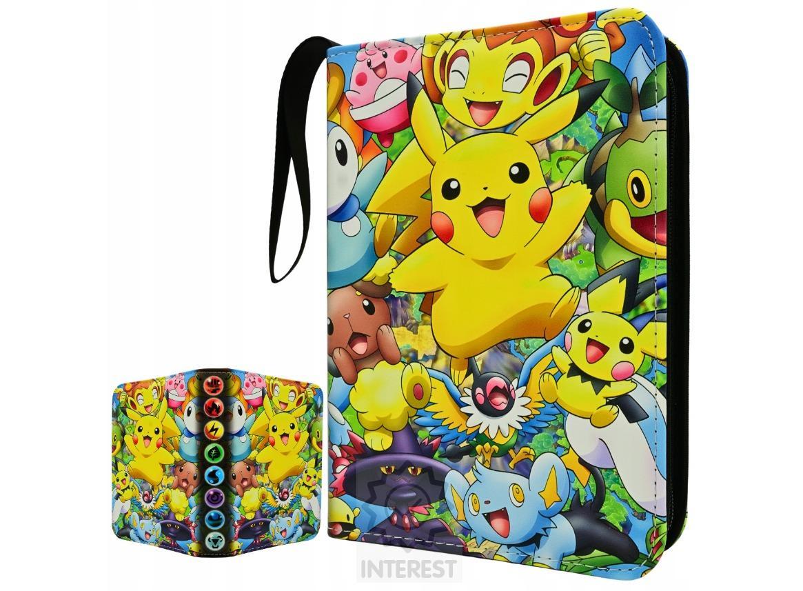Sběratelské album na karty pokémon na 400 ks karet - (K72179)