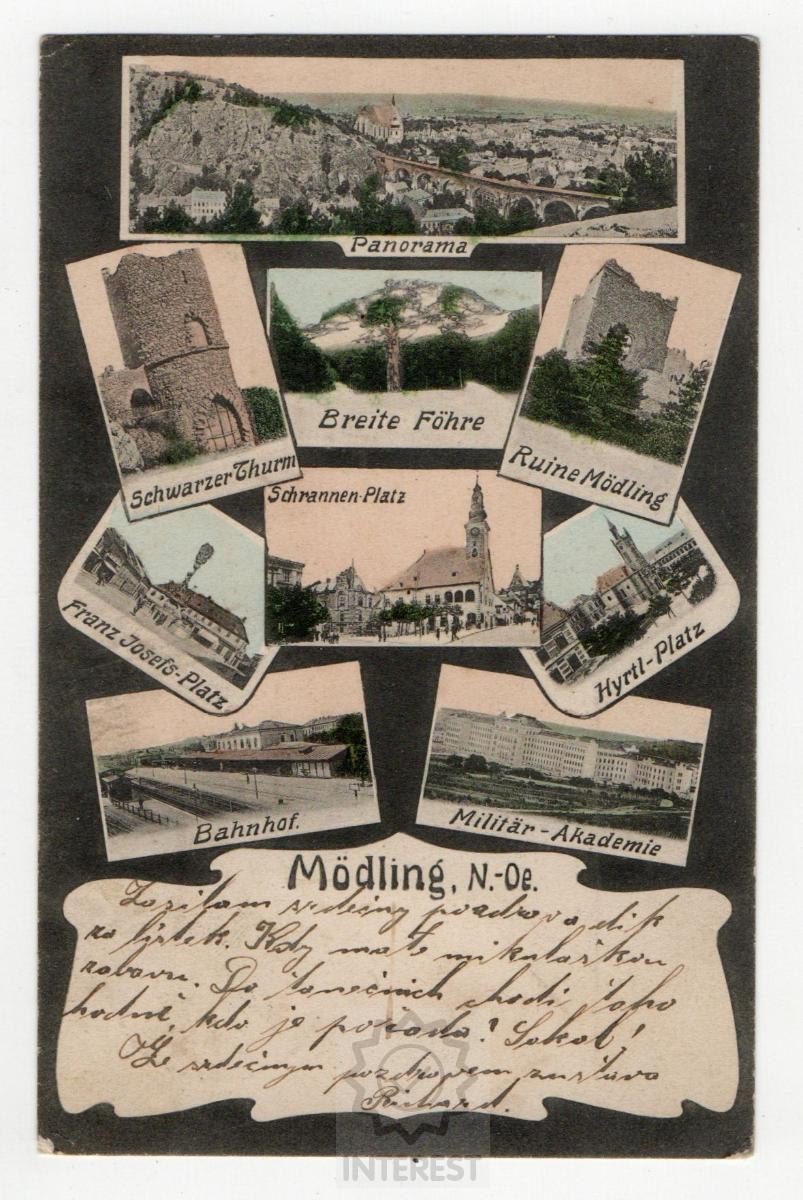 Pohlednice - Rakousko. (č.8)