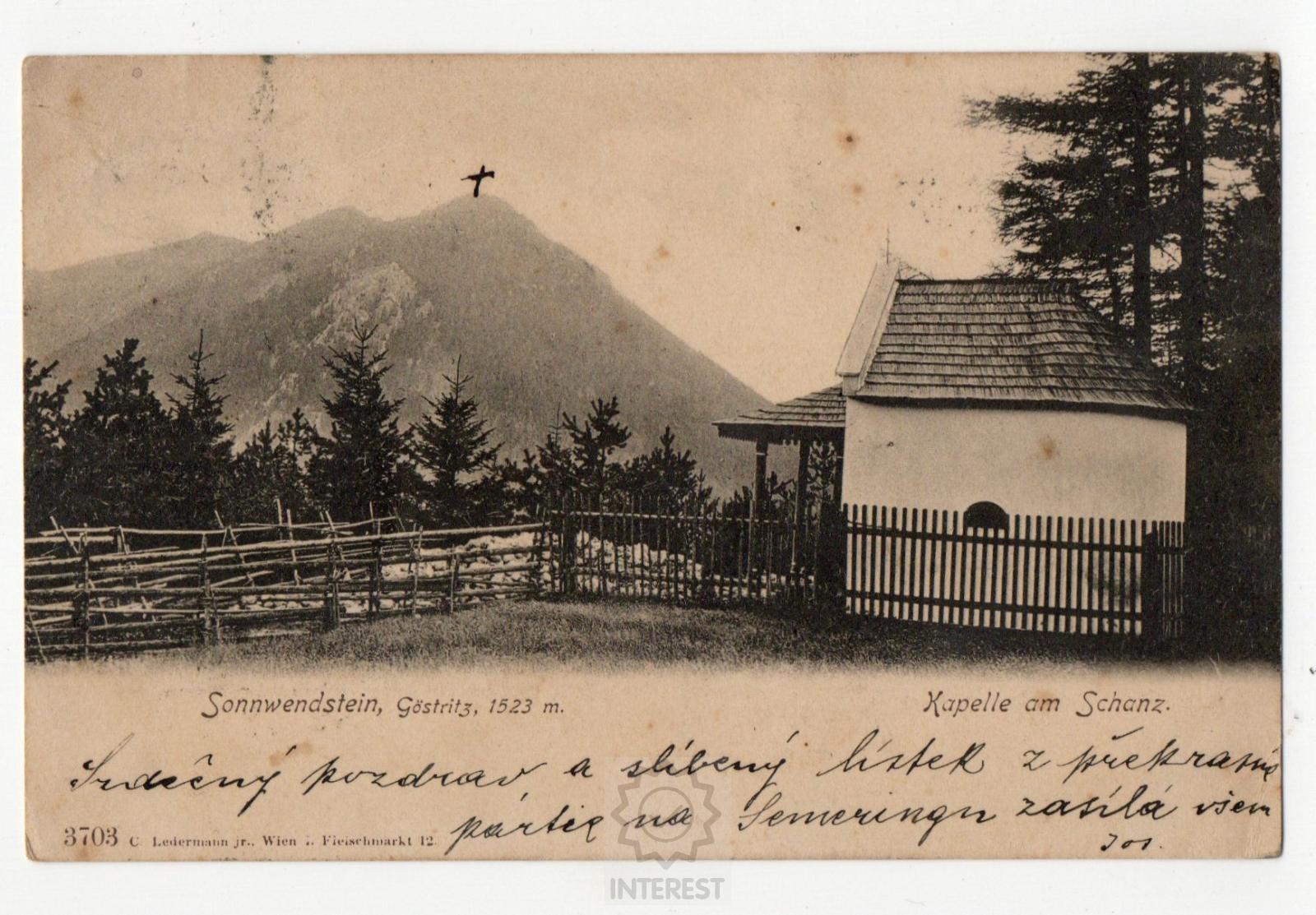 Pohlednice - Rakousko. (č.8)