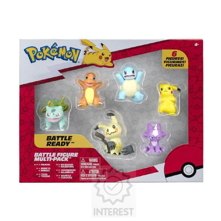 Pokemon sada 6 figurek - (K124238).