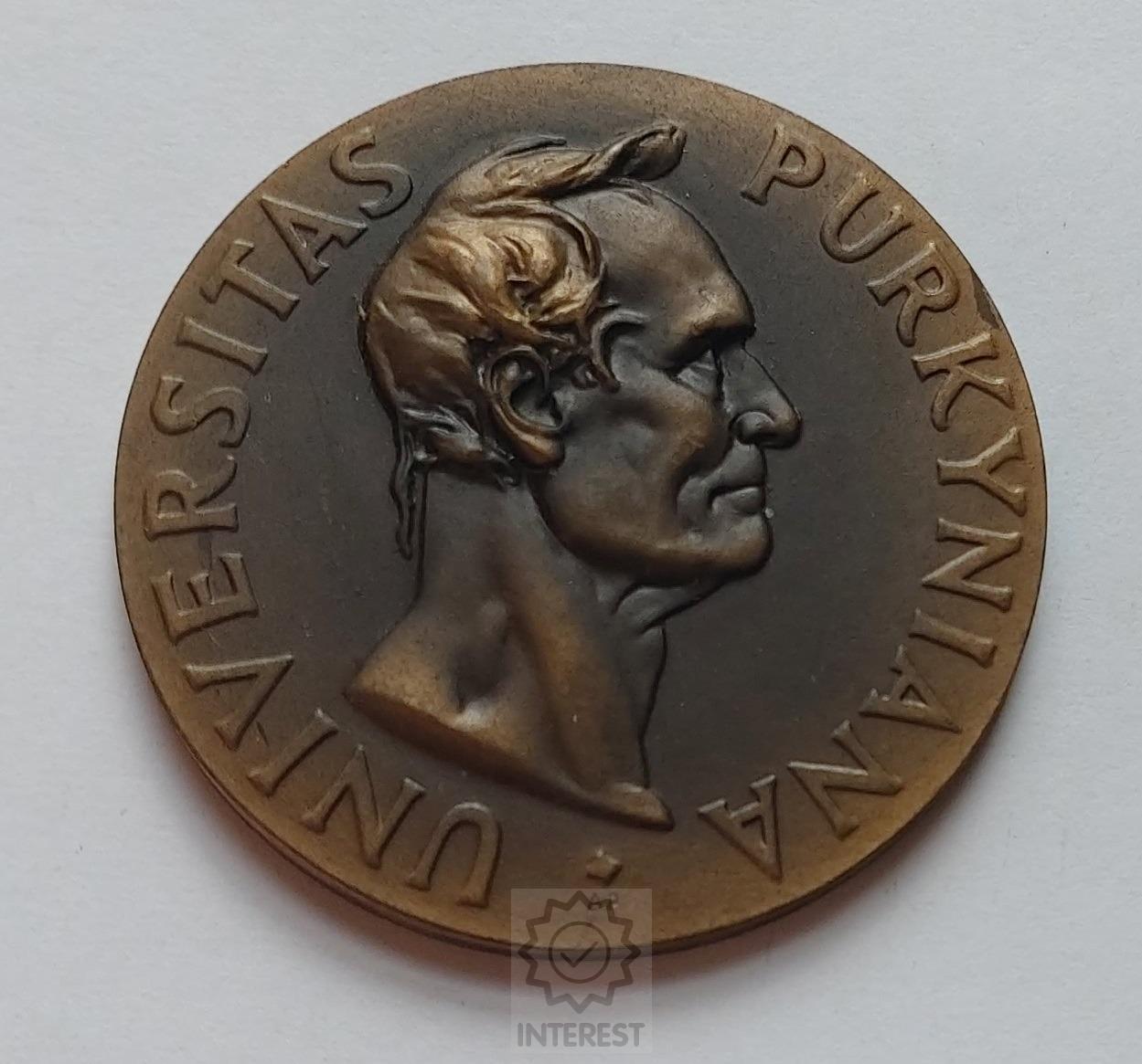 Medaile - Universitas Purkyniana