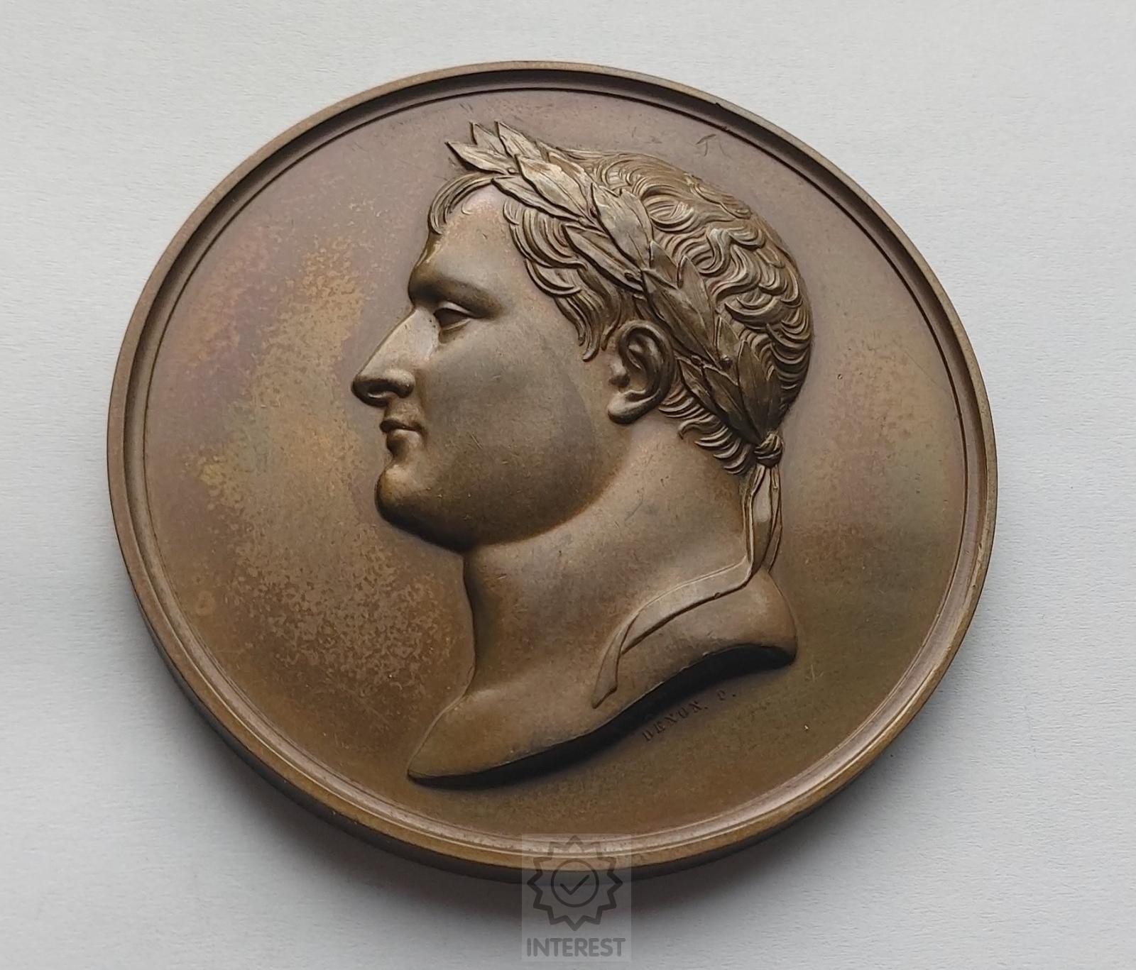 Medaile - Napoleon - Křest římského krále 1811