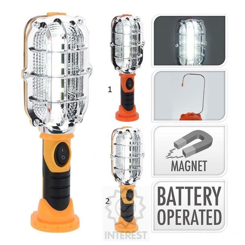 Pracovní lampa COB LED 300 lumenů - Barva oranžová - (č. 807)