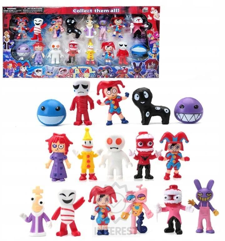 Digital Amazing Circus Figurky - Super Sada 16 ks Figurek.