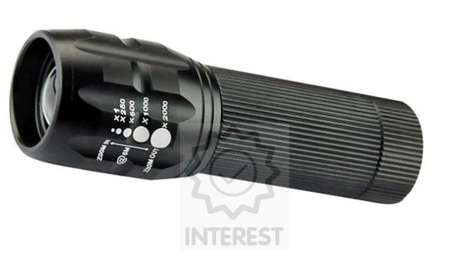 Vodotěsná a nárazuvzdorná LED baterka CREE LED CHIP. (č. 63).