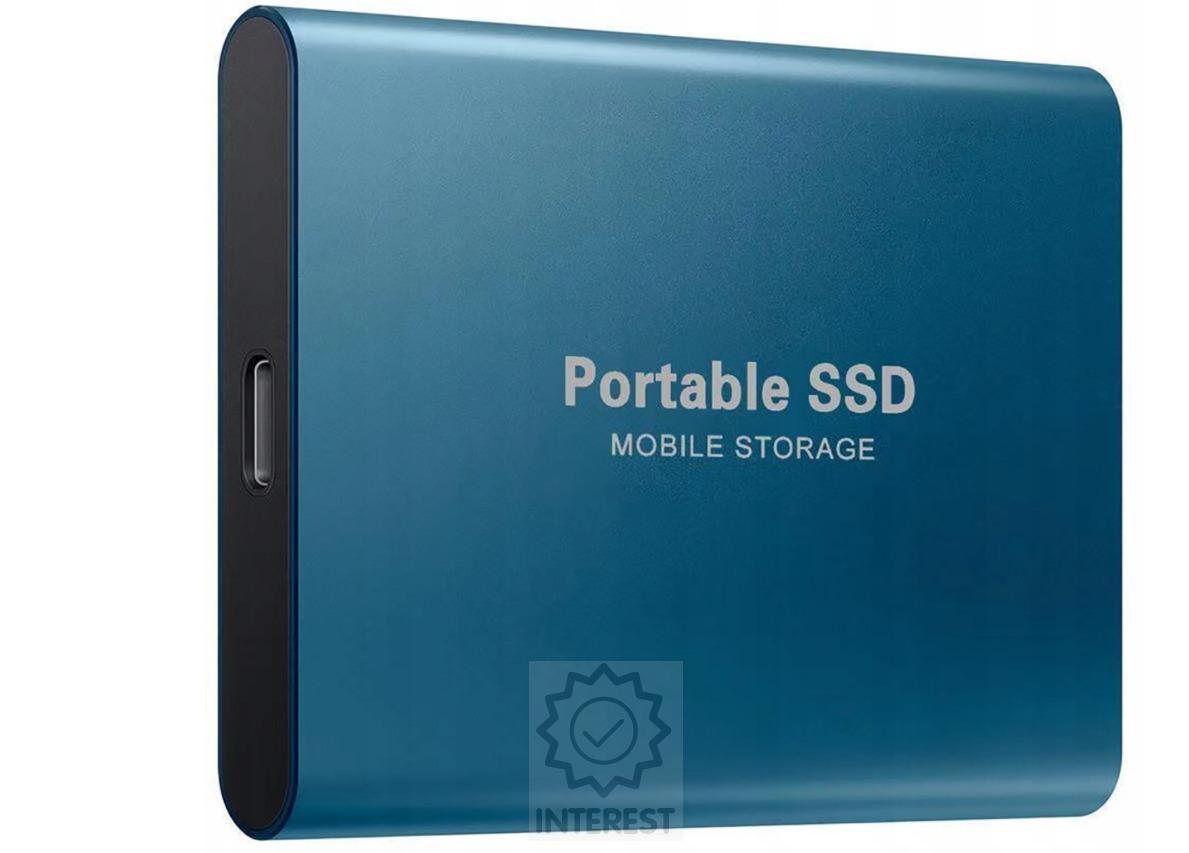 Externí přenosný SSD disk 1TB vysokorychlostní 3.0 USB.
