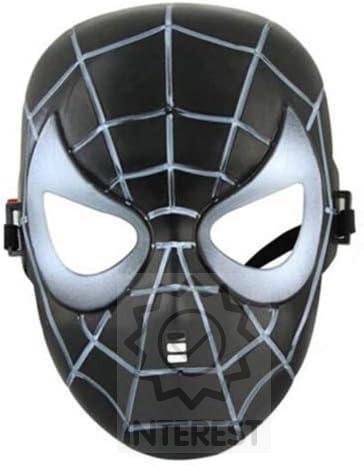 Marvel Avengers - Svítící maska SPIDERMAN - ČERNÁ.