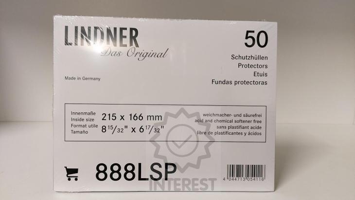 Ochranná fólie LINDNER na bankovky a jiné - 215 x 166mm