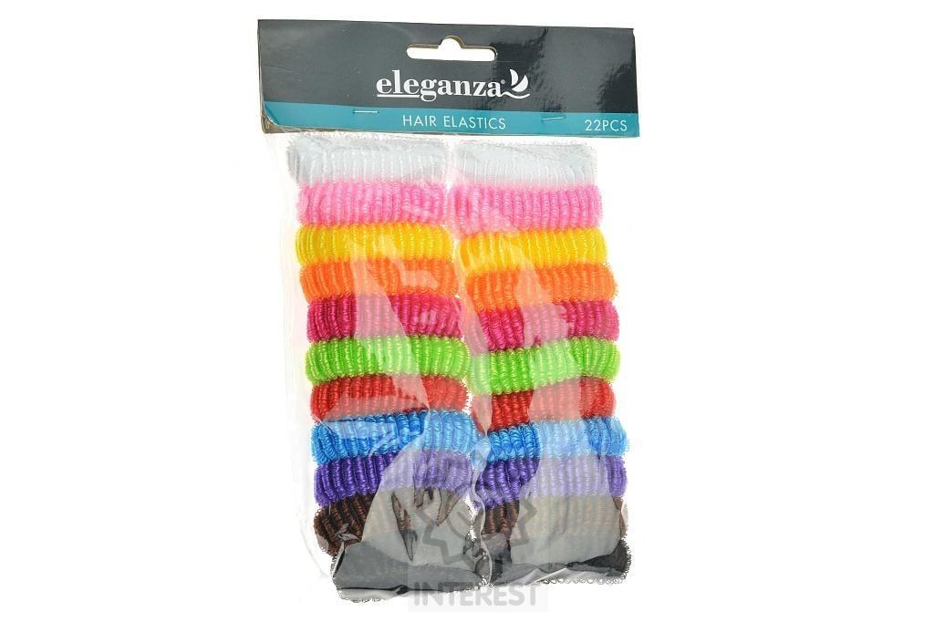 Elastické gumičky do vlasů - Set 22ks.