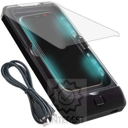 UV sterilizátor s nabíječkou telefonu pro QI telefon - (K134234)