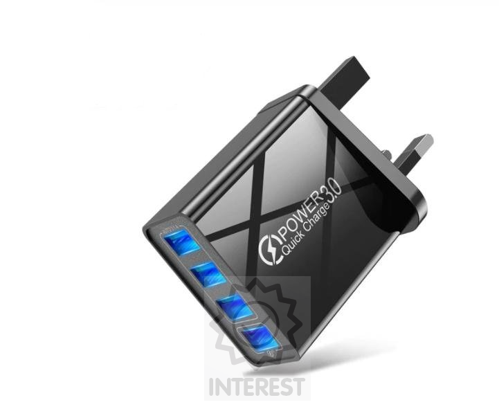 48W rychlá nabíječka Lovebay 3.0 USB.