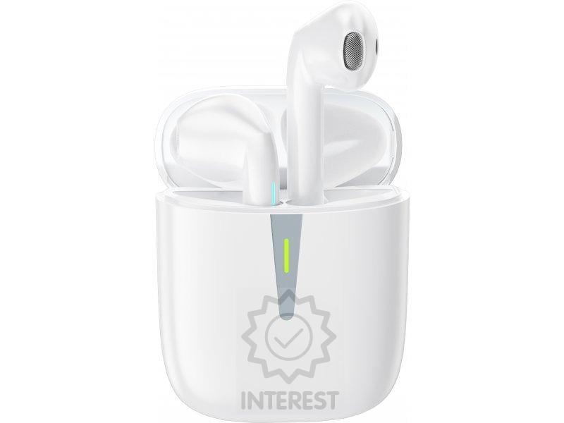 Bezdrátová sluchátka - Platinet PM1010B bluetooth TWS sluchátka -Bílé.