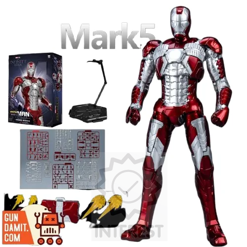 Sběratelská akční figurka - Infinity Saga Iron Man - Mark V. 1:12