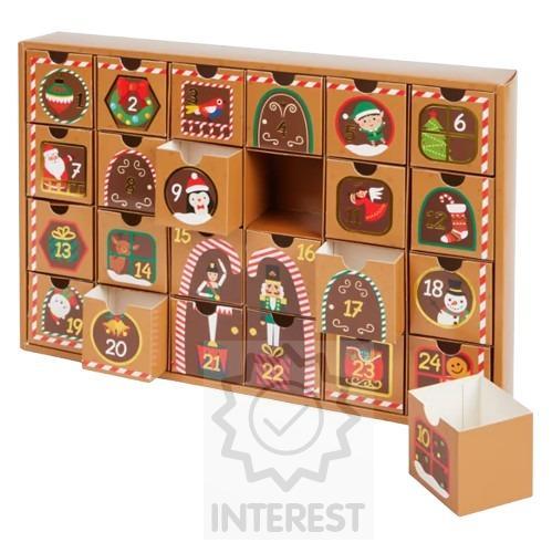 Adventní kalendář - Možnost individuálního plnění.