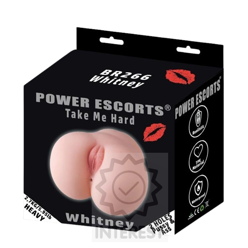 Masturbátor ZADEČEK -Take Me Hard Whitney-Pussy & Ass - (K134546)