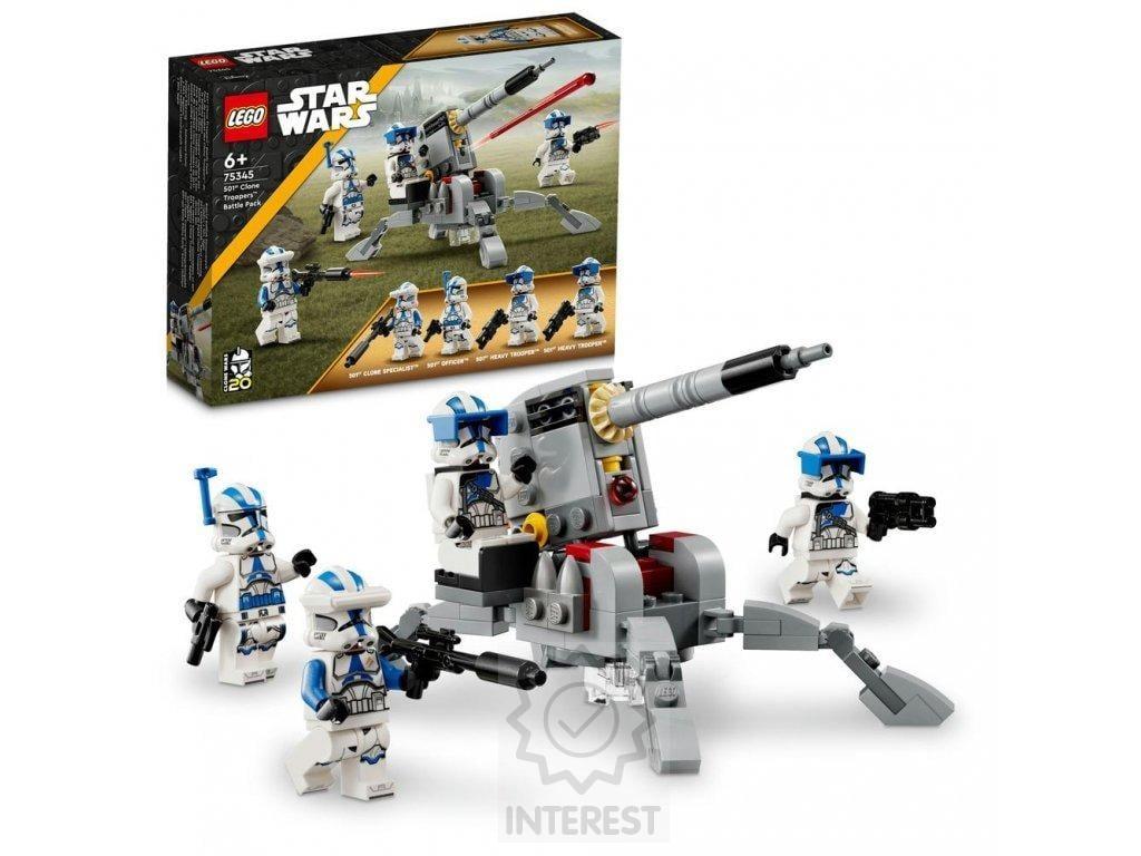 LEGO® Star Wars™ 75345 Bitevní balíček klonovaných vojáků z 501. legie