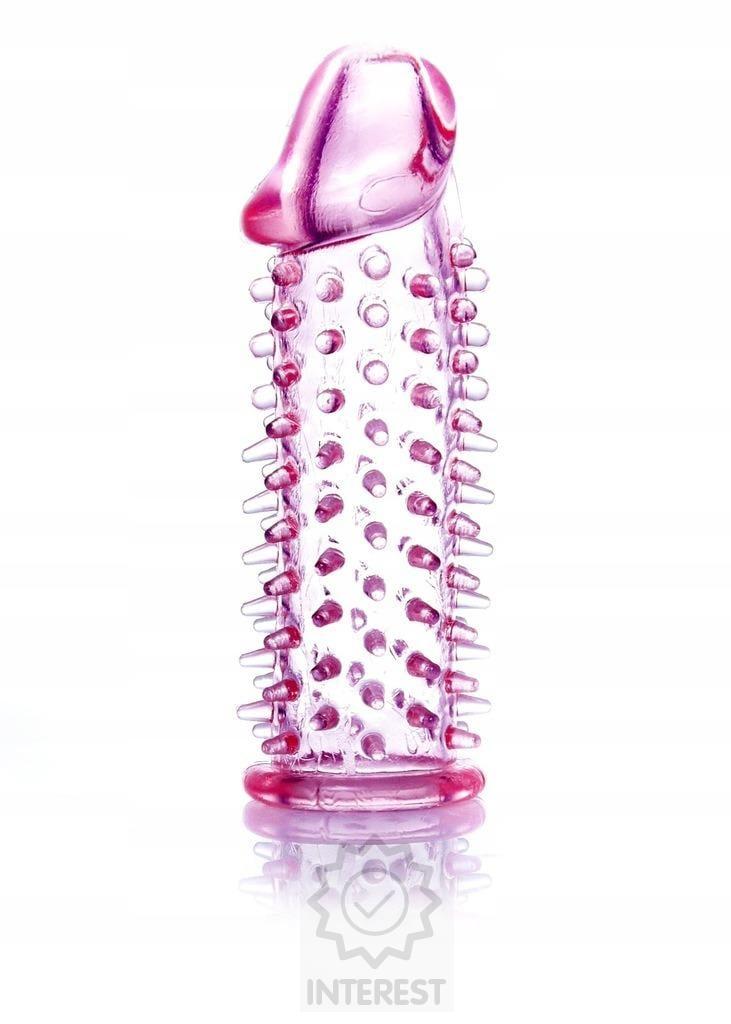 Rukáv na penis Boss Series TPR růžový - (K119164)