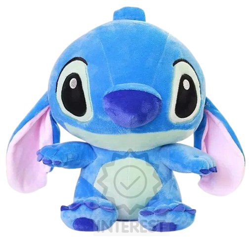 Plyšový Stitch - Plyšák Premium 32 cm - modrý.