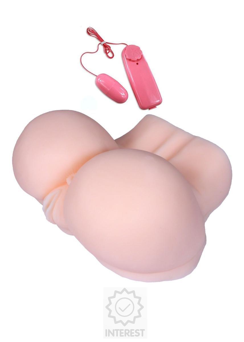 Masturbátor-Vibrační Pussy & Ass XXL v životní velikosti - kvalita II.