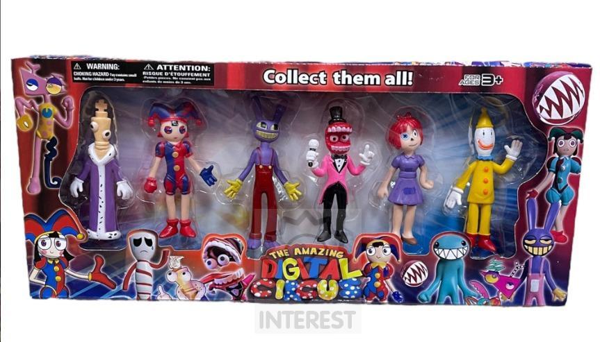 Digital Amazing Circus Figurky - Super Sada 6 ks Figurek..