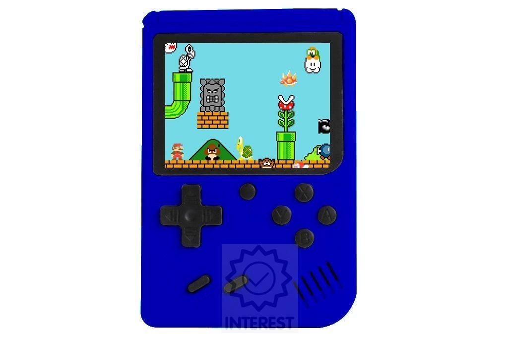 Herní konzole - Gamebox Plus Retro FC, modrá .