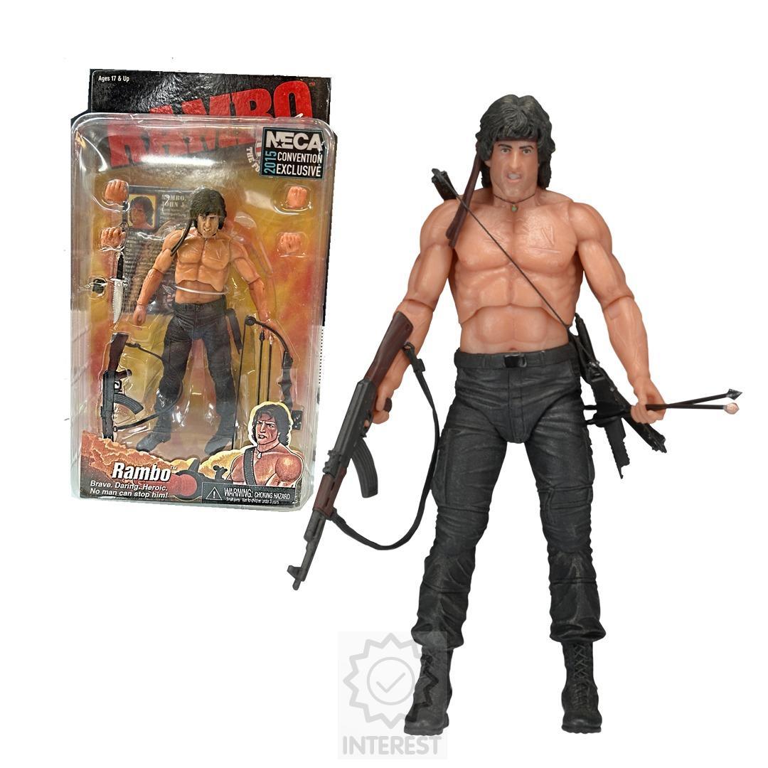 Exkluzivní akční figurka NECA Rambo [Force of Freedom] 16 cm..