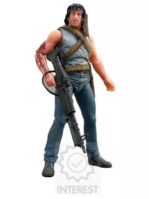 Exkluzivní akční figurka NECA John J. Rambo First Blood 17 cm..