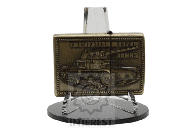 Benzínový zapalovač - Tank The Italian M 13/40