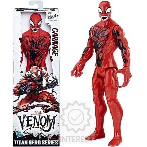 Venom Carnage Titan Hero Figurka 30 cm Hasbro Marvel.