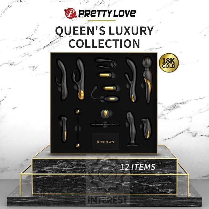 Luxusní kolekce Pretty Love Queens – pozlaceno 18K zlatem.
